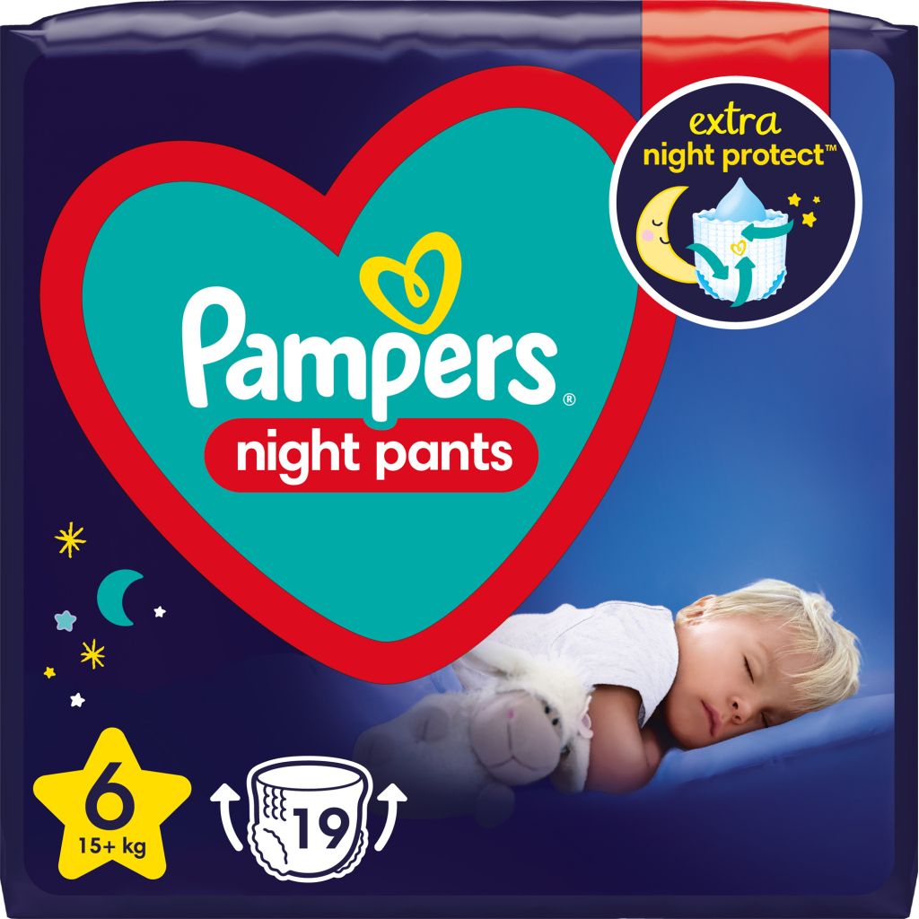 Підгузки трусики нічні Night Pants Розмір 6 (15+ Pampers (8006540234761) Підгузки трусики нічні Night Pants Розмір 6 (15+ Pampers (8006540234761)