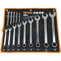 Tolsen combination key in case 14 pcs (15889)