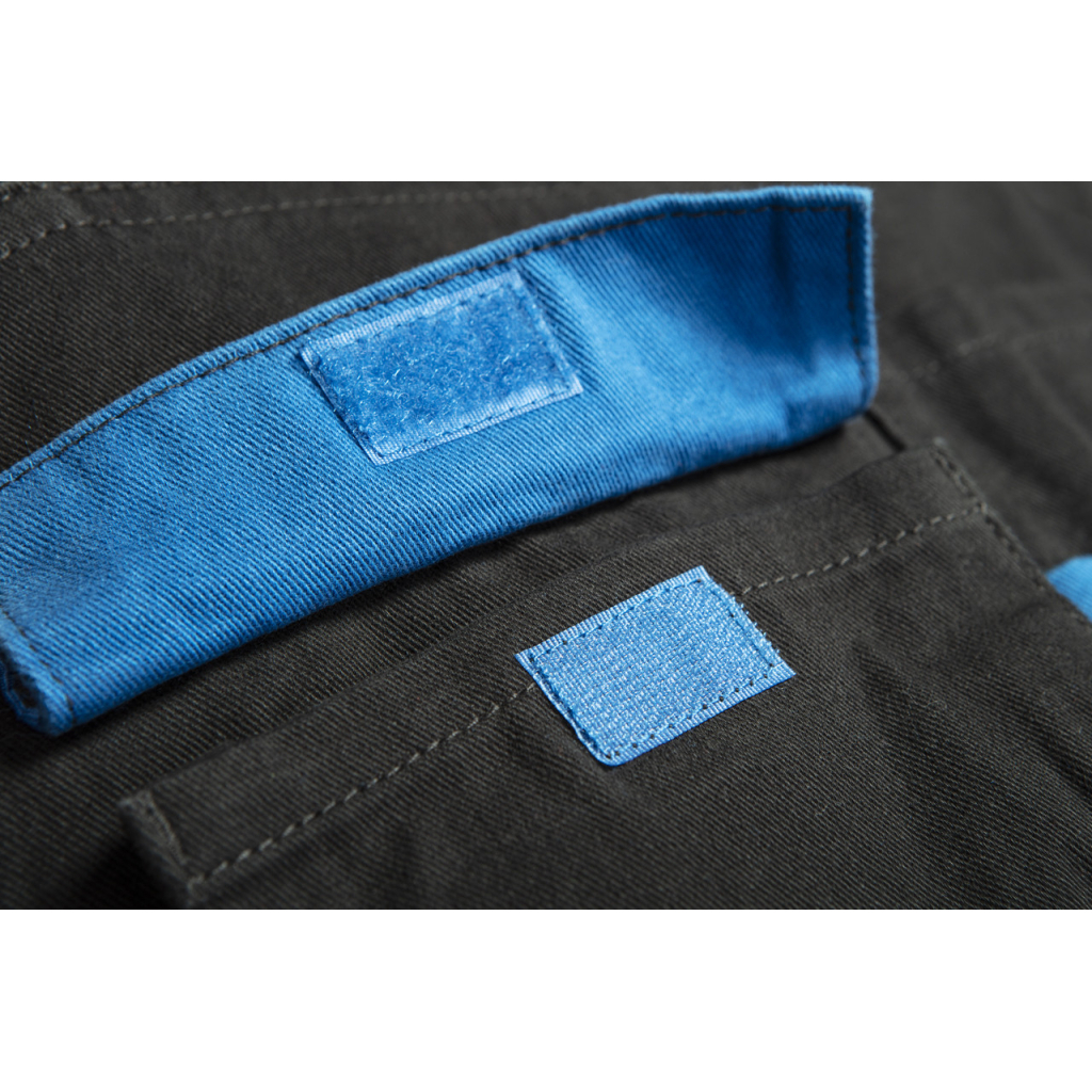 Напівкомбінезон робочий Neo Tools HD+, розмір XL (54), 275 г/м2,бавовна, потрійні шви, чорно-с (81-245-XL)