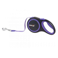 Leash for dogs AnimAll S up to 15 kg 3 m (purple-black) (2000981099190)
