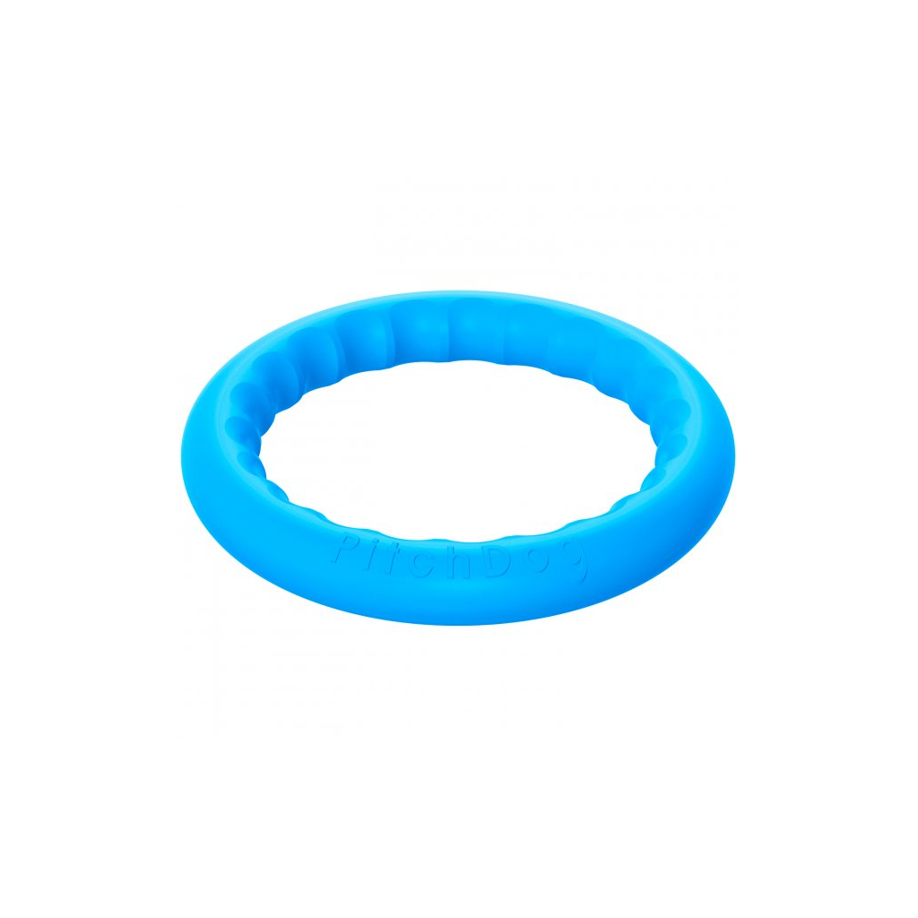 Іграшка для собак Collar PitchDog Кільце для апортування 20 см блакитне (62372)
