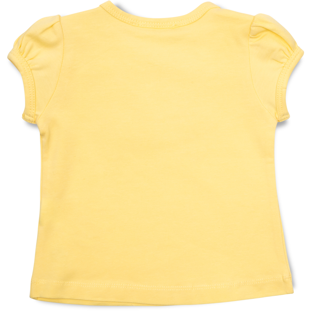 Футболка дитяча Breeze з мереживом (6640-92G-yellow)