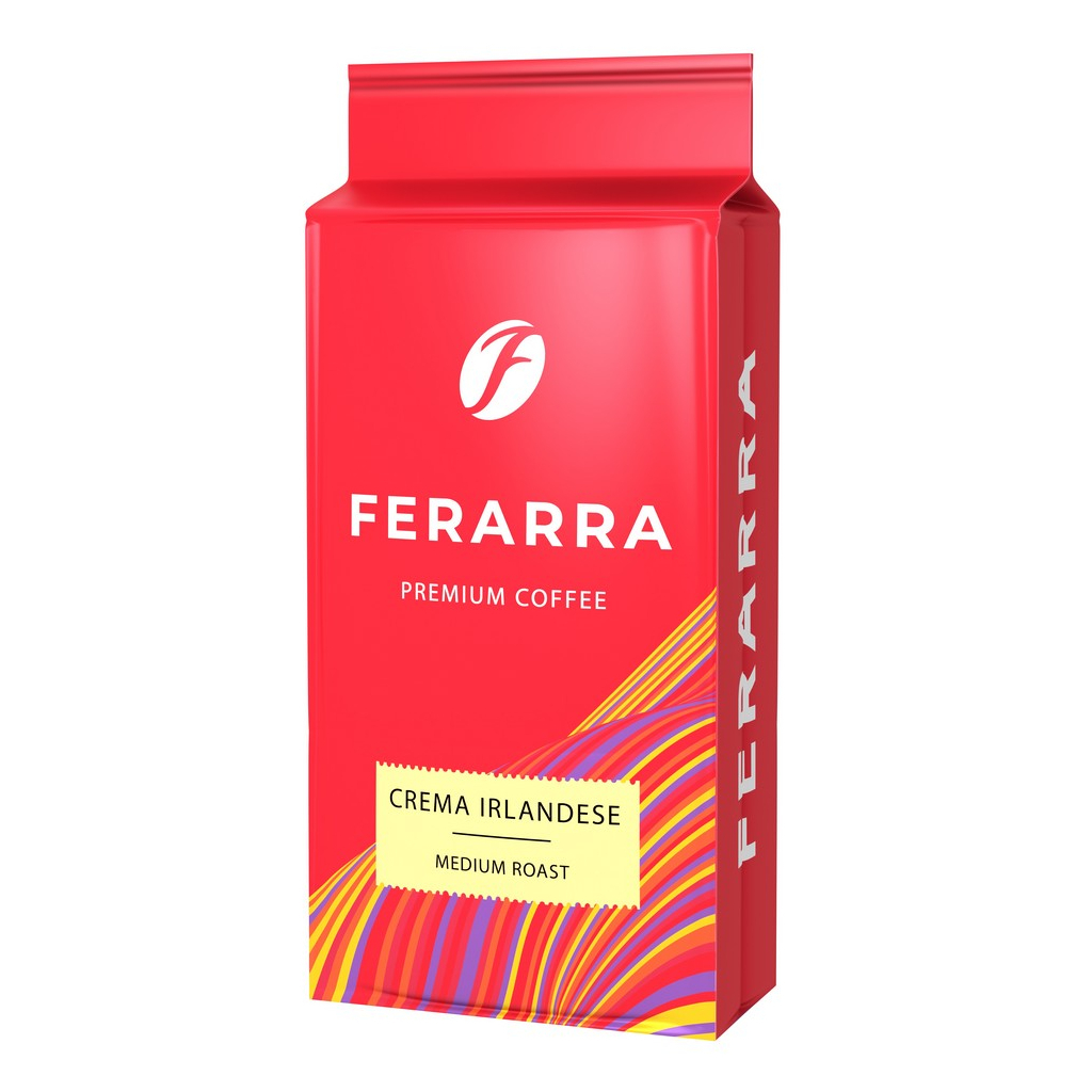 Кава Ferarra Caffe Crema Irlandese мелена 250 г (fr.18472) Кава Ferarra Caffe Crema Irlandese мелена 250 г (fr.18472)