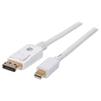 Кабель мультимедійний Mini DisplayPort to DisplayPort M/M 2.0m Manhattan Intracom (324748)