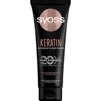 Hair conditioner Syoss Keratin Intensive with blue lotus extract for brittle hair 250 ml (9000101665703)