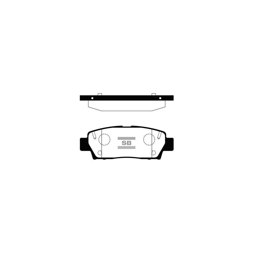 Гальмівні колодки HI-Q SP2022