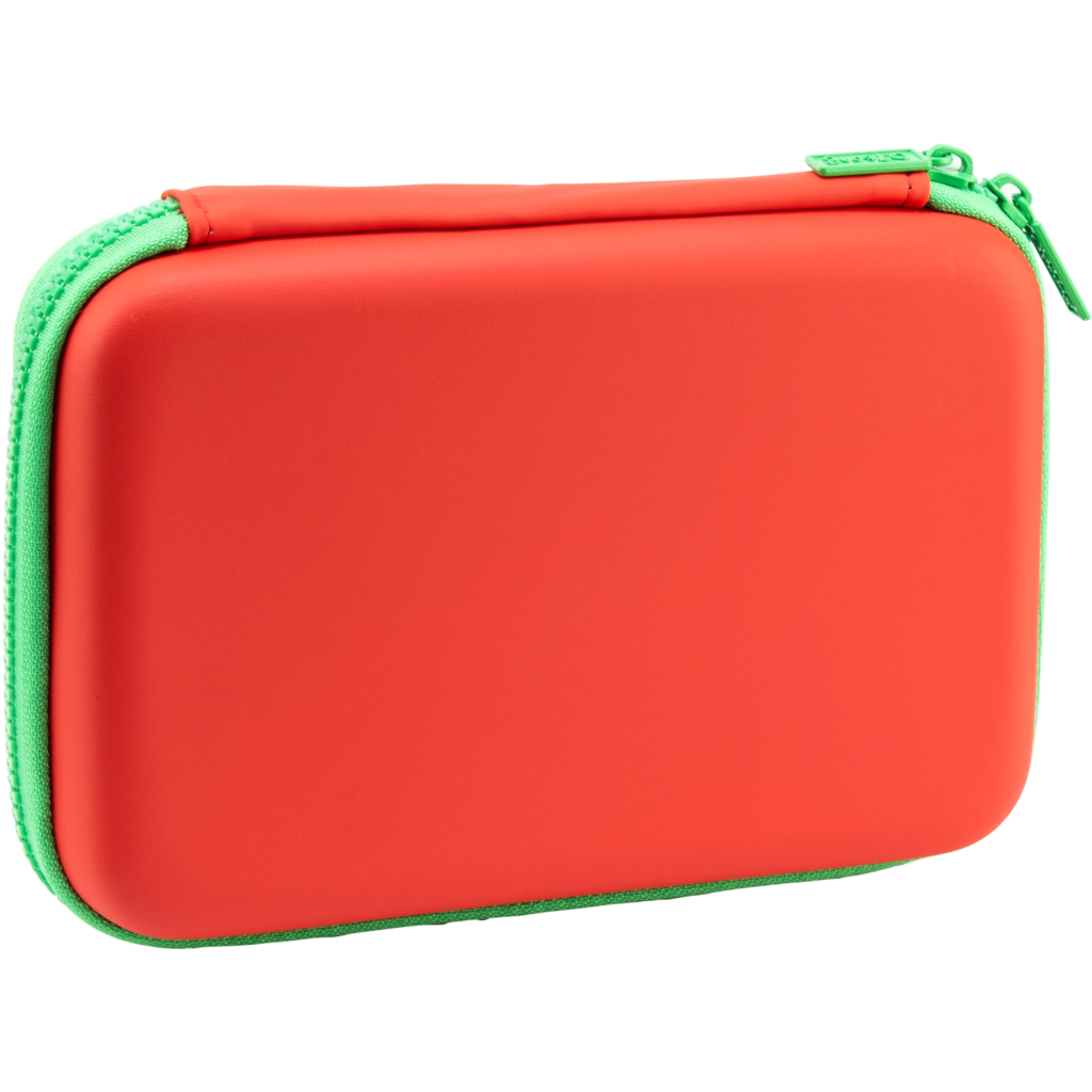 Пенал Cool For School з тисненням, 1 відділення (QT-5704-Red) Пенал Cool For School з тисненням, 1 відділення (QT-5704-Red)