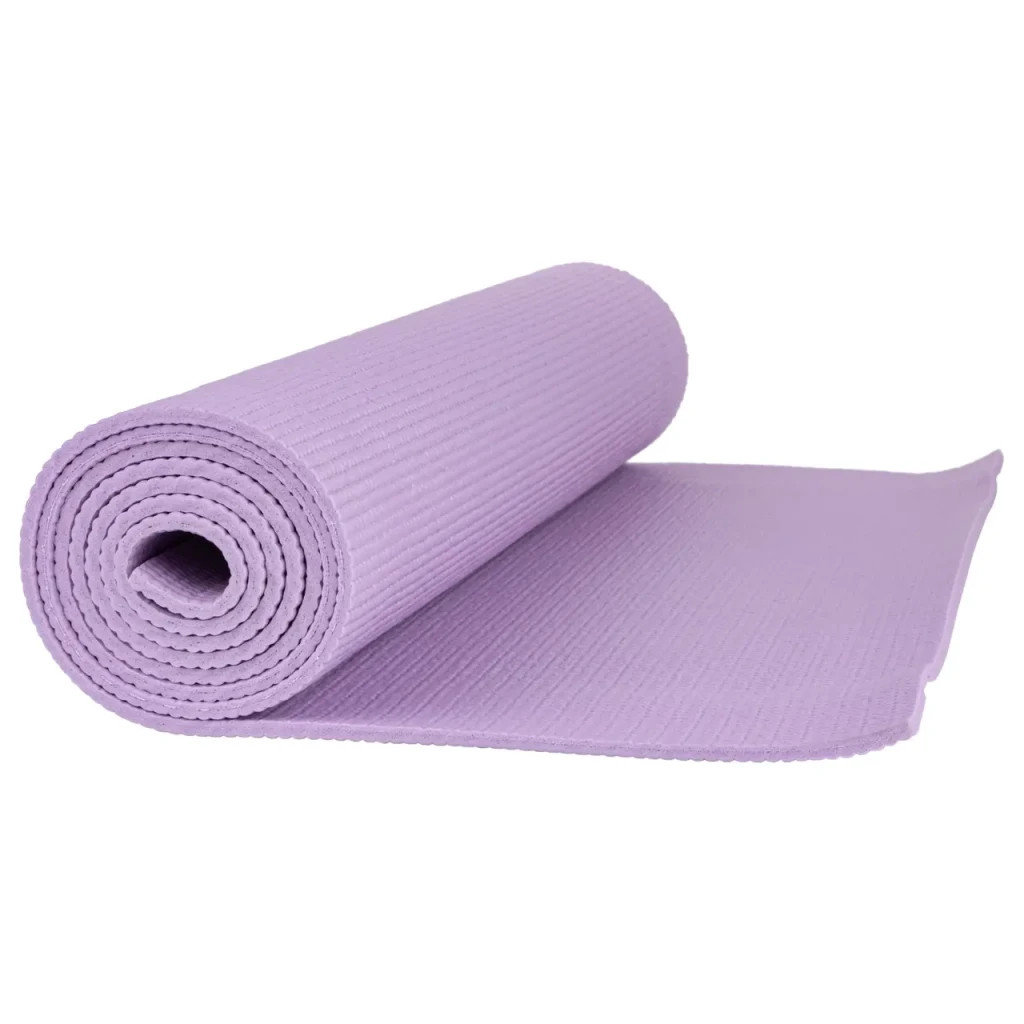 Килимок для йоги PowerPlay 4010 PVC Yoga Mat 173 x 61 x 0.6 см Лавандовий (PP_4010_Lavender_(173*0,6))