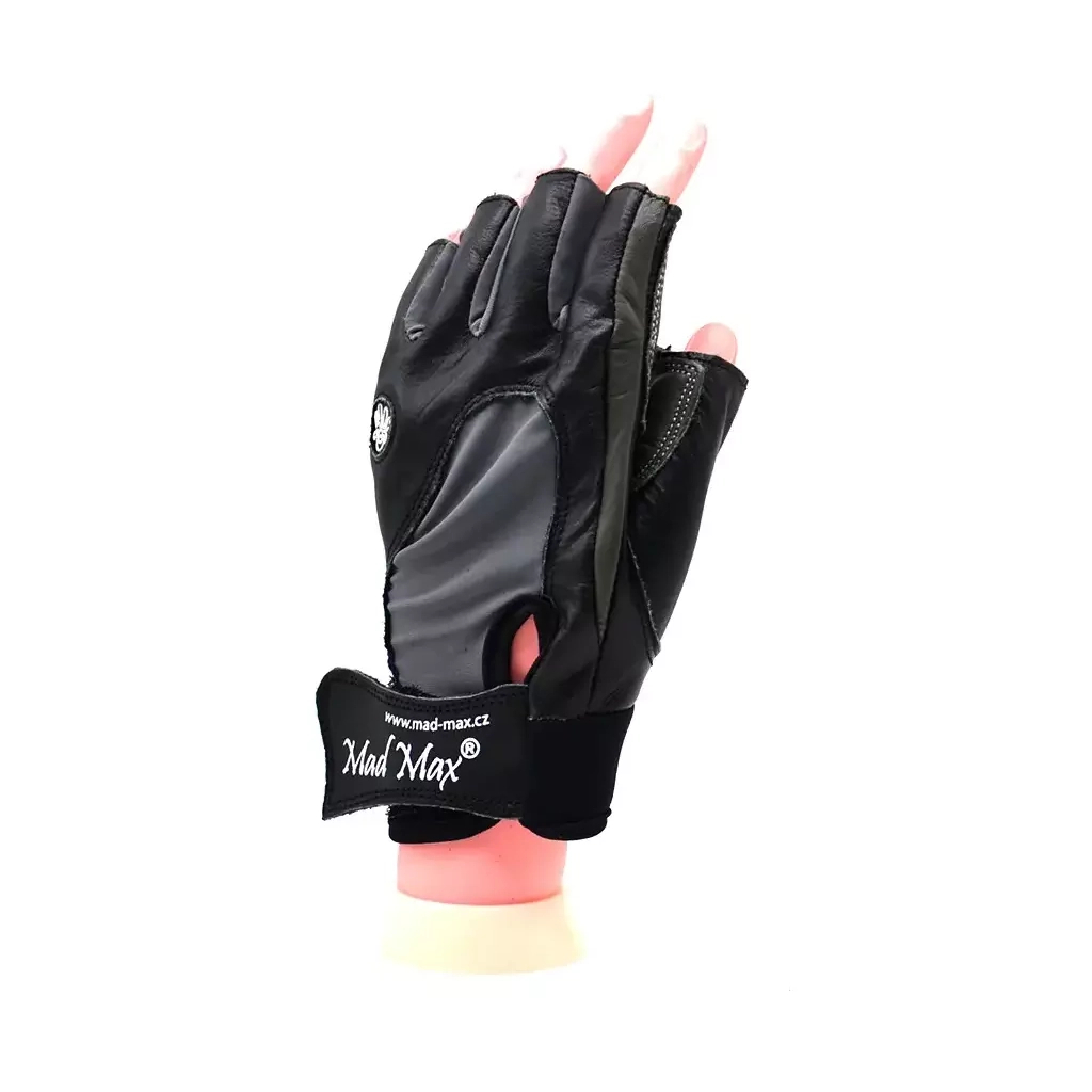 Рукавички для фітнесу MadMax MFG-820 MTi82 Black/Cool grey M (MFG-820_M)