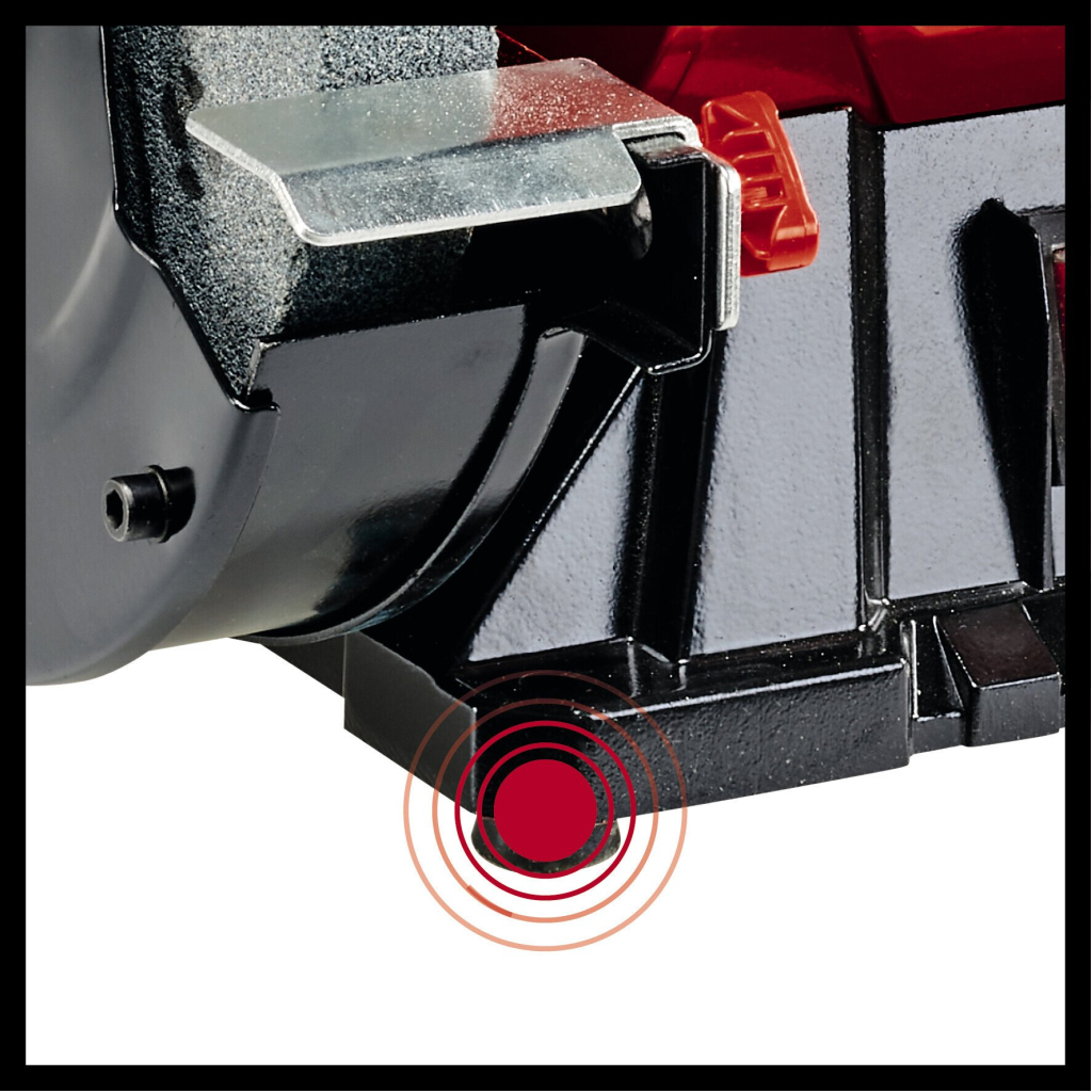 Точильний верстат Einhell TC-BG 200 L, 400Вт, коло 200х25мм, 2980об/хв (4412633)