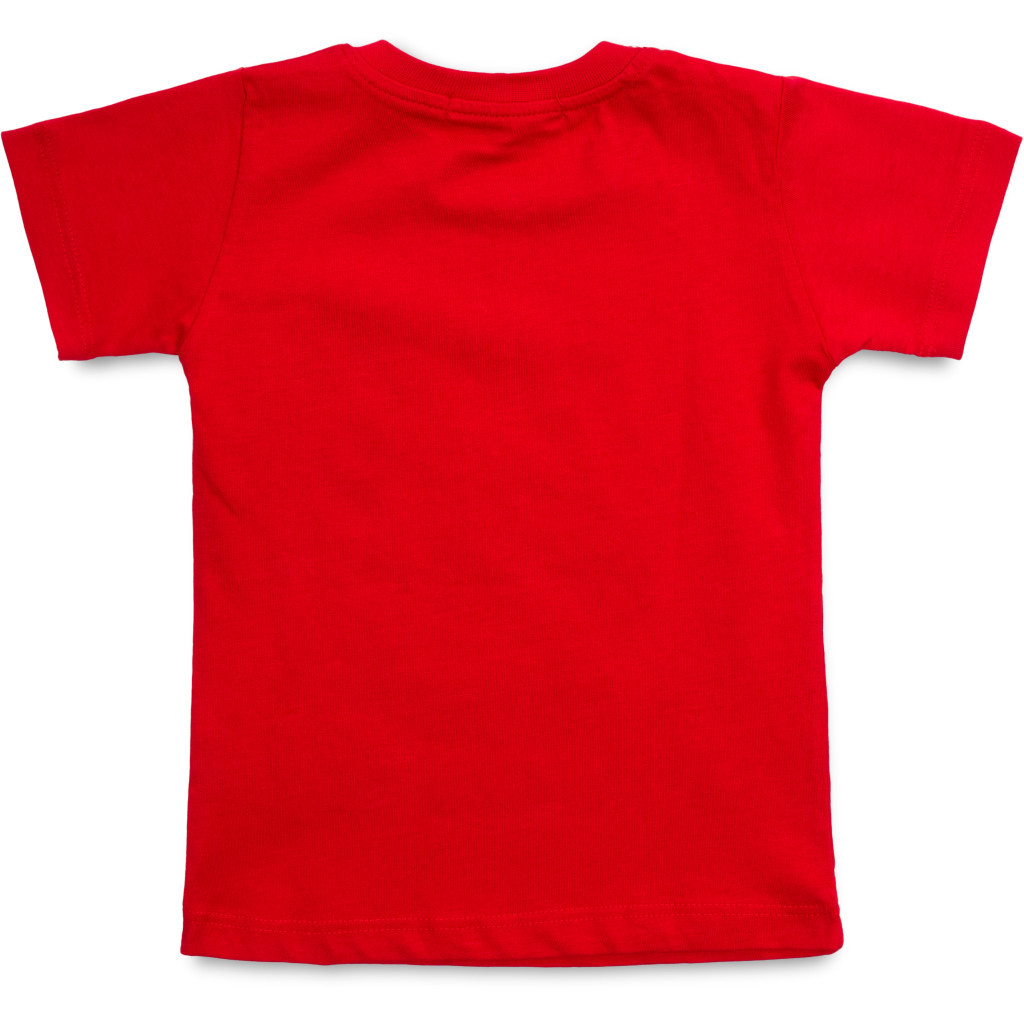 Футболка дитяча Haknur з морською тематикою (00975-80B-red)