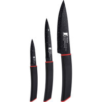 Набір ножів Bergner Keops Marble із покриттям (BG-1151-BK)