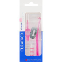Interdental brushes Curaprox Prime Start CPS 08 D 0.8 - 3.2 mm 5 pcs. + 2 holders (7612412427769)