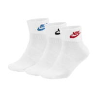 Socks Nike U NK NSW EVERYDAY ESSENTIAL AN 3PR DX5074-911 34-38 3 pairs White/Multicolor (196148785845)