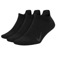 Socks Nike W NK EVERYDAY PLUS LTWT NS 3PR CV2964-010 34-38 3 pairs Black (194275973555)