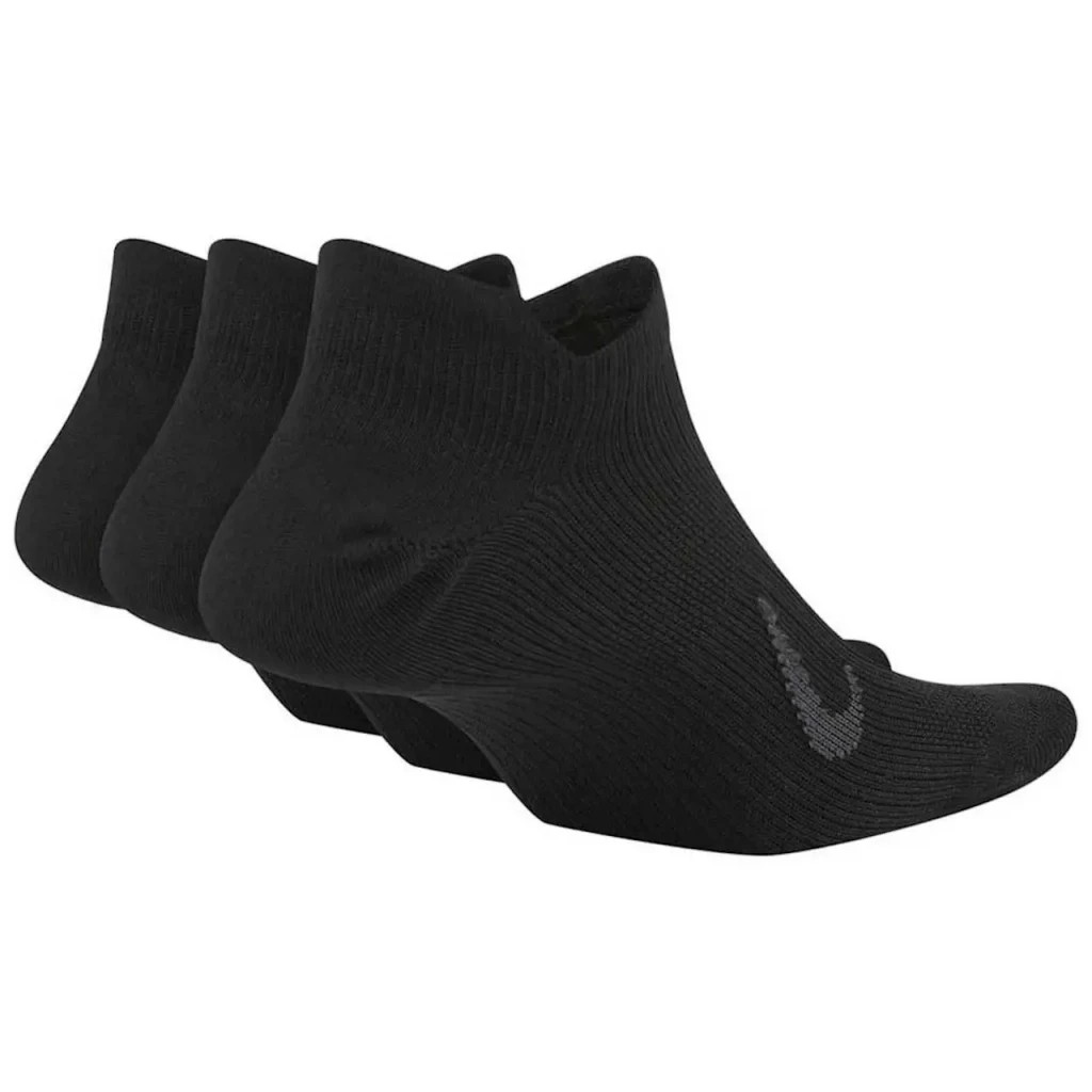 Шкарпетки Nike W NK EVERYDAY PLUS LTWT NS 3PR CV2964-010 34-38 3 пари Чорні (194275973555)