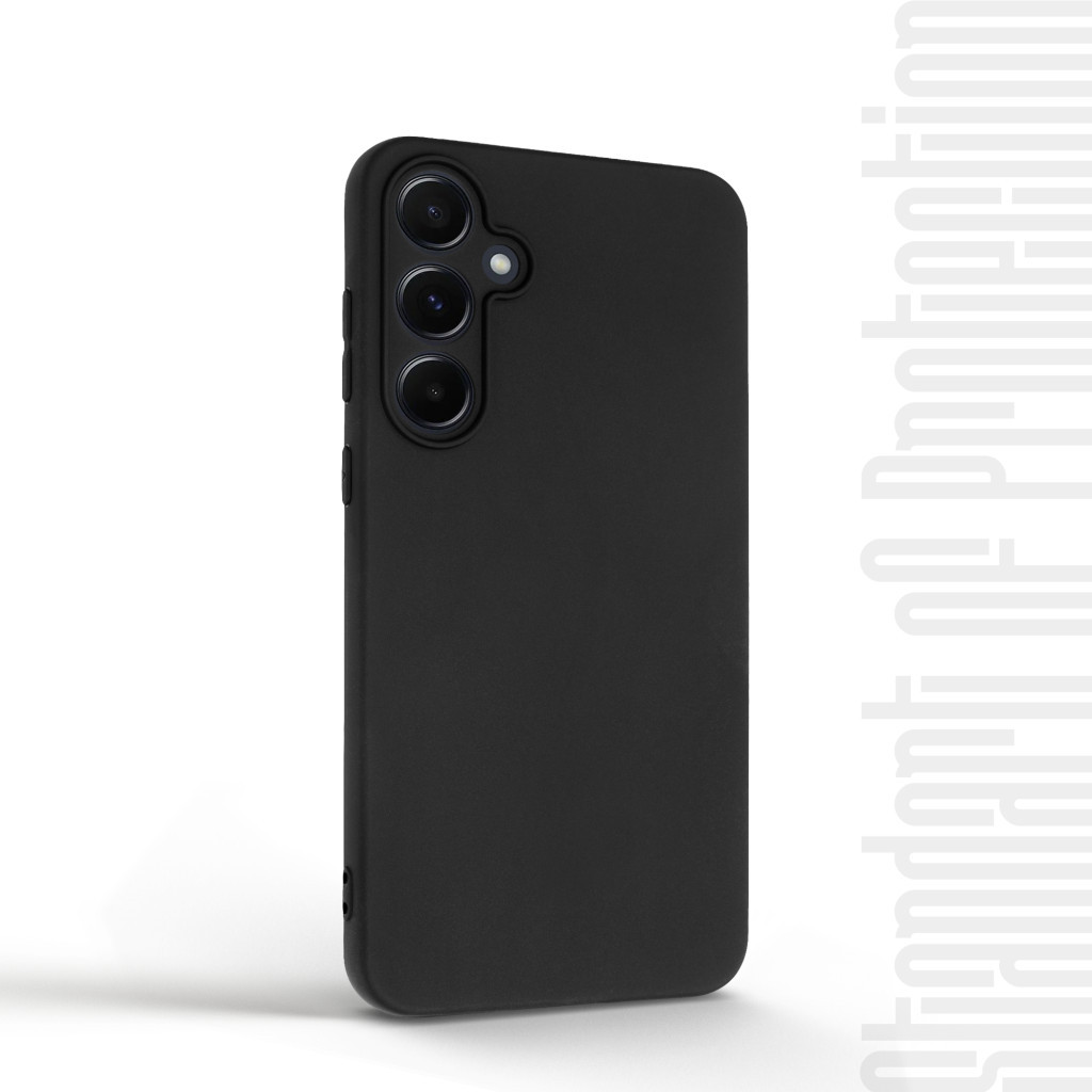 Чохол до мобільного телефона Armorstandart Matte Slim Fit Samsung A55 5G (A556) Camera cover Black (ARM74318) Чохол до мобільного телефона Armorstandart Matte Slim Fit Samsung A55 5G (A556) Camera cover Black (ARM74318)
