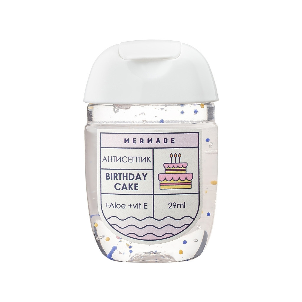 Антисептик для рук Mermade Birthday Cake 29 мл (4820241300112)