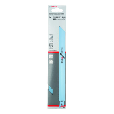 Полотно Bosch по металу, S 1122 EF, 18TPI, 5шт (2.608.656.020)