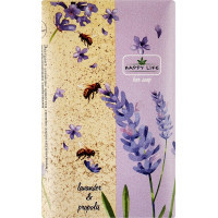 Solid soap Happy Life Lavender and propolis 180 g (4823107604102)