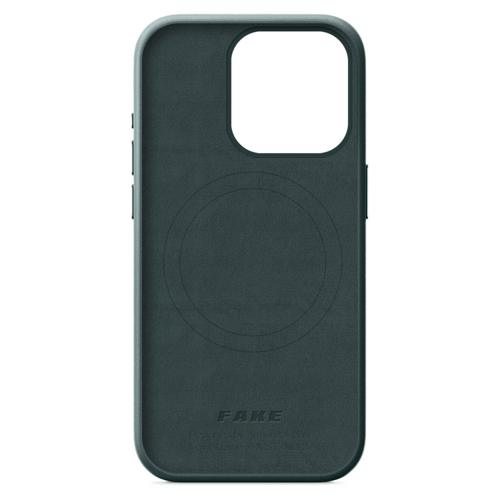 Чохол до мобільного телефона Armorstandart FAKE Leather Case Apple iPhone 15 Pro Sequoia Green (ARM76303) Чохол до мобільного телефона Armorstandart FAKE Leather Case Apple iPhone 15 Pro Sequoia Green (ARM76303)