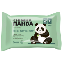 Toilet paper Snow Panda Bamboo Wet 48 pcs. (4820183972637)