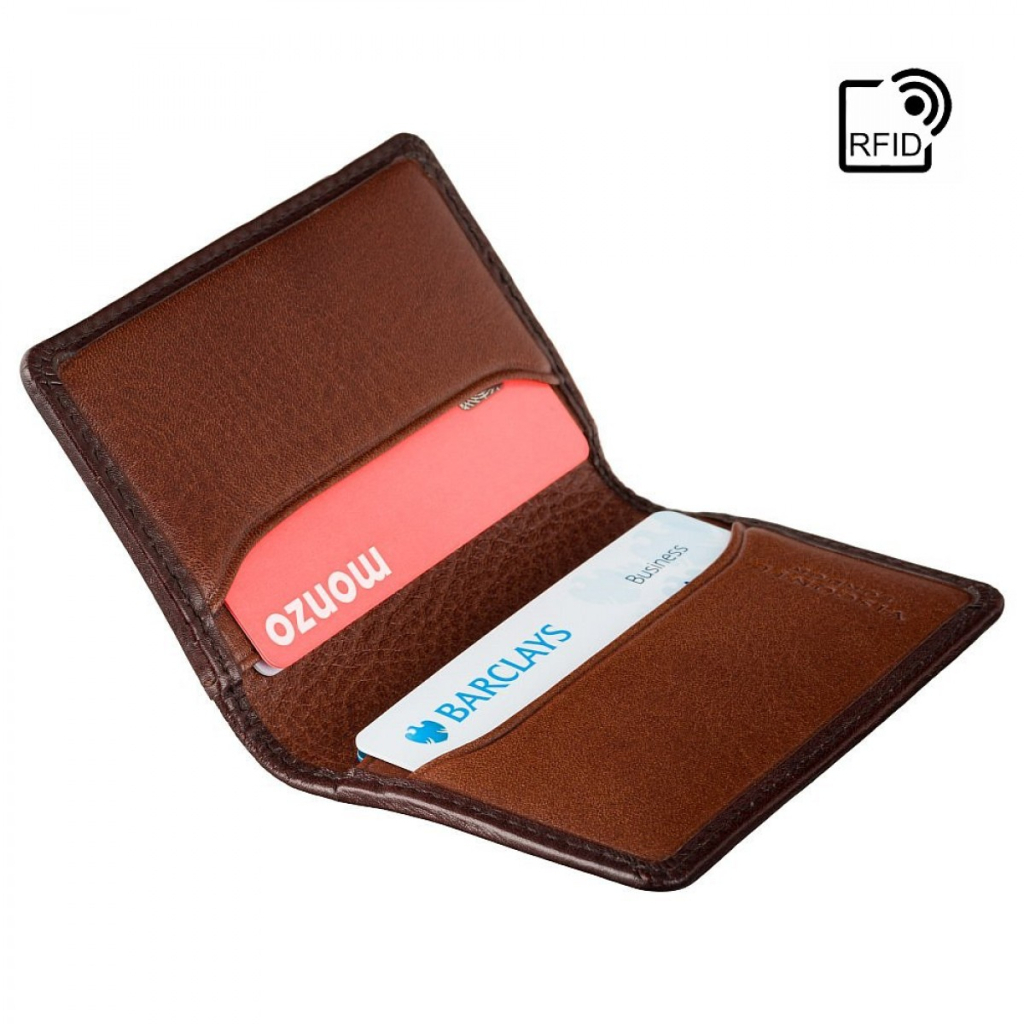 Кардхолдер Visconti AT55 Jason з RFID Burnish Tan (AT55 B/TAN)