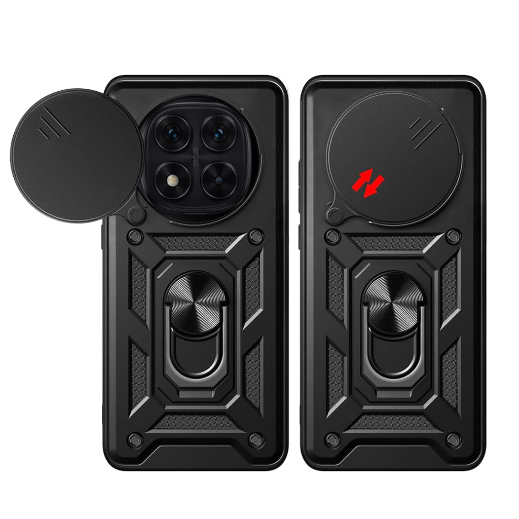 Чохол до мобільного телефона BeCover Military Xiaomi Redmi Note 14 Pro 5G Black (712869)