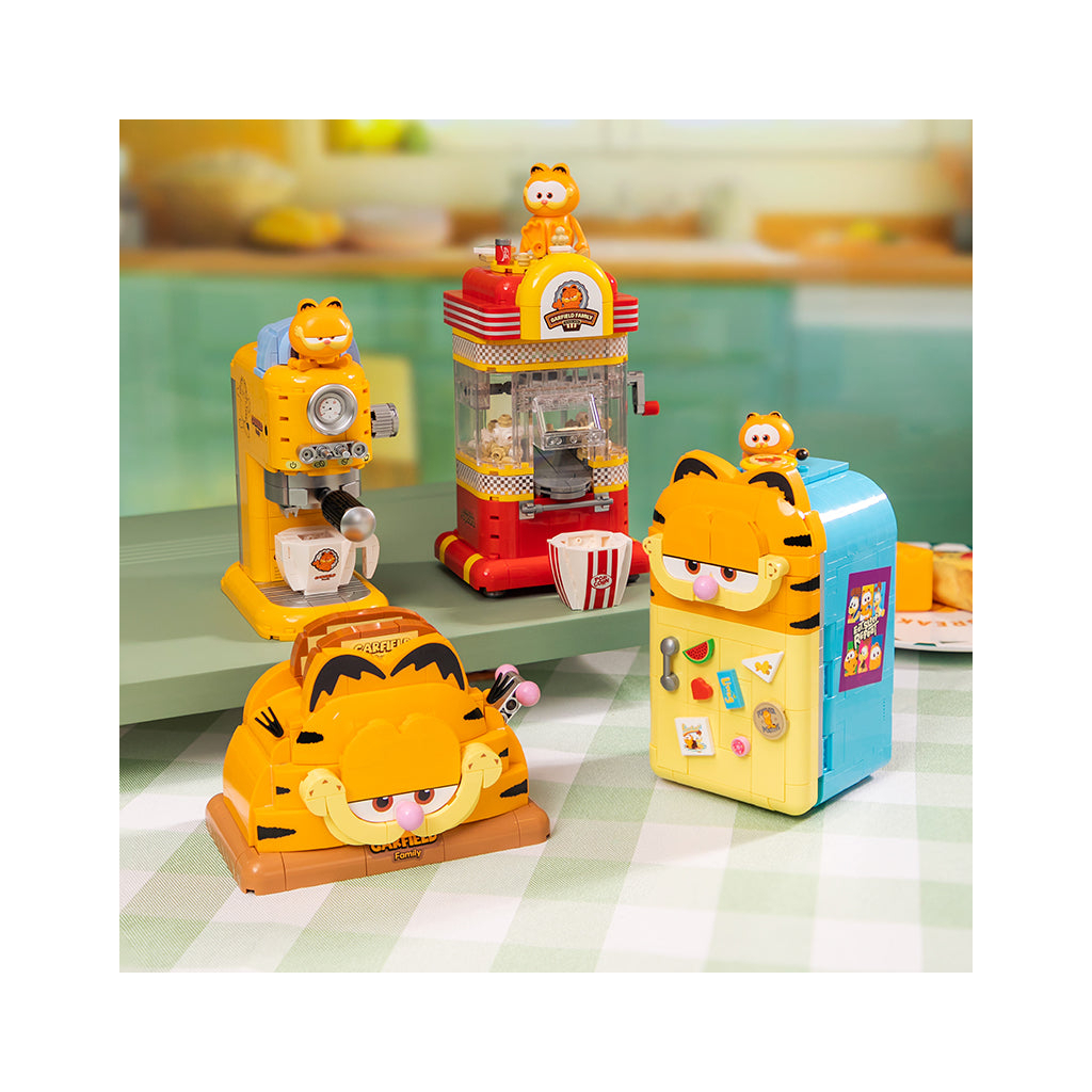 фото Блочный конструктор Pantasy Garfield Fantastic Machines Кофеварка (86812)