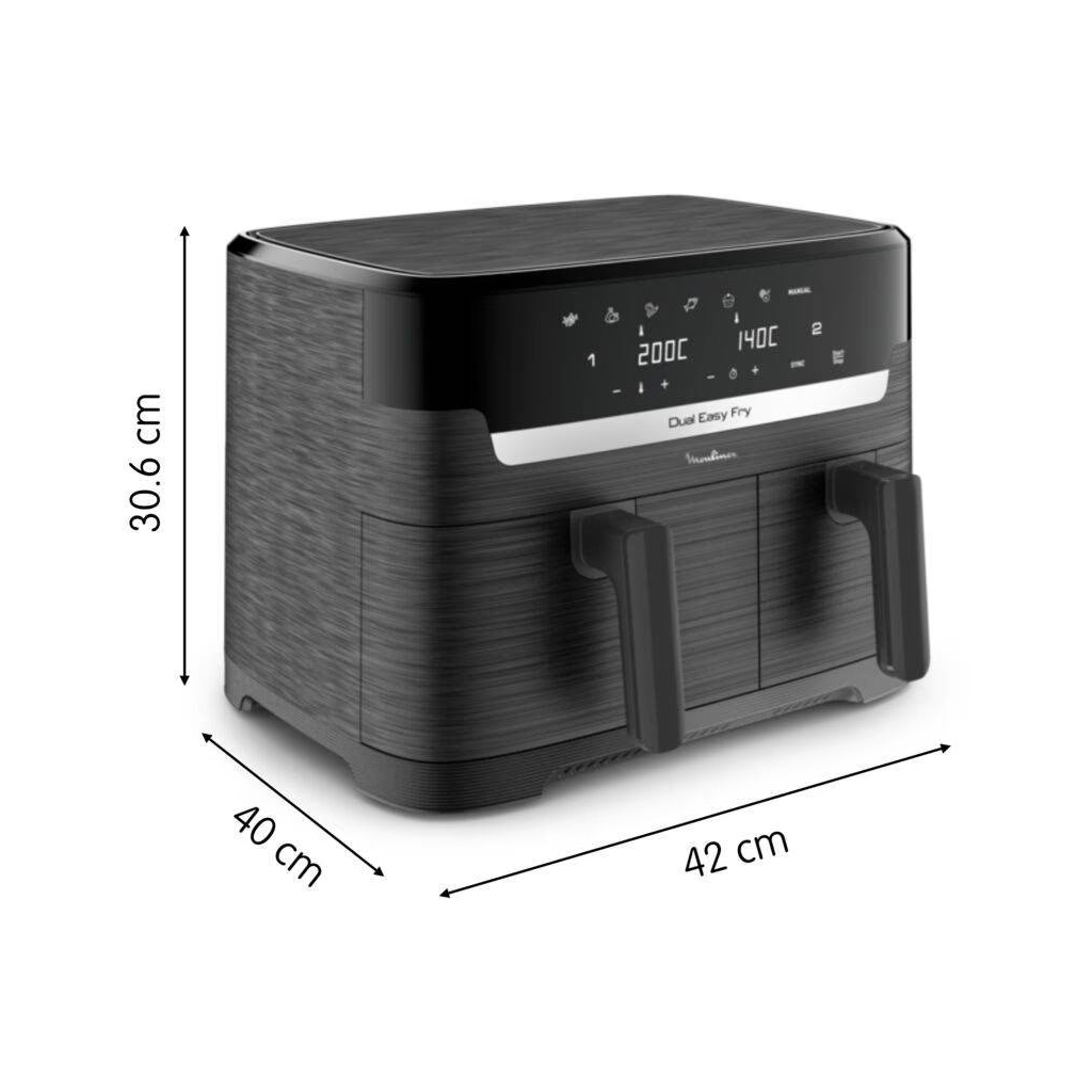 Мультипіч Moulinex Dual Easy Fry (EZ901H20)