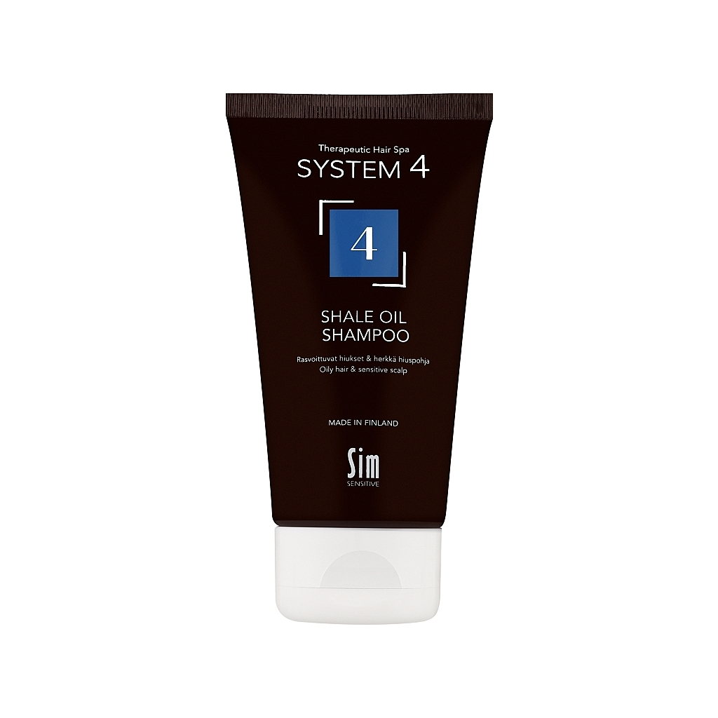 Шампунь Sim Sensitive System 4 Для жирної і чутливої шкіри голови 75 мл (6417150024260)