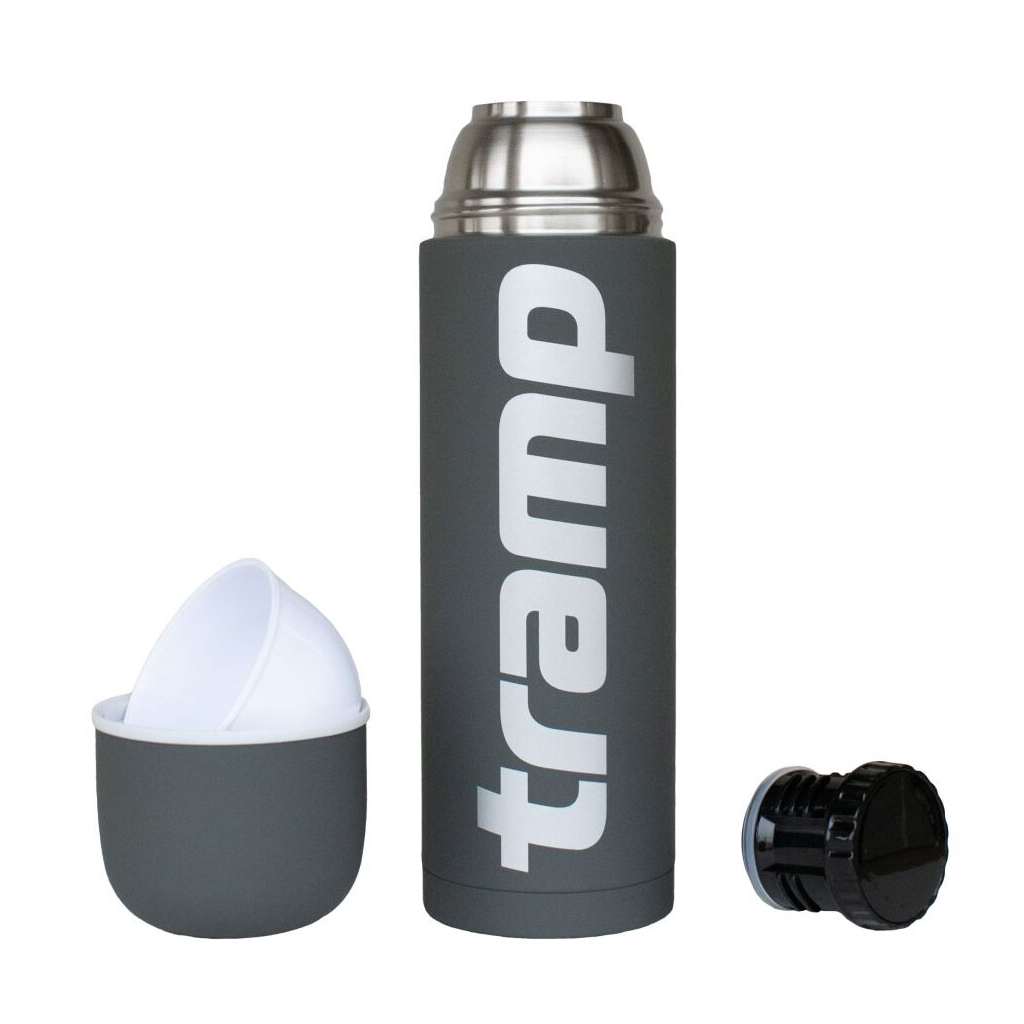 Термос Tramp Soft Touch 1.2 л Grey (UTRC-110-grey)