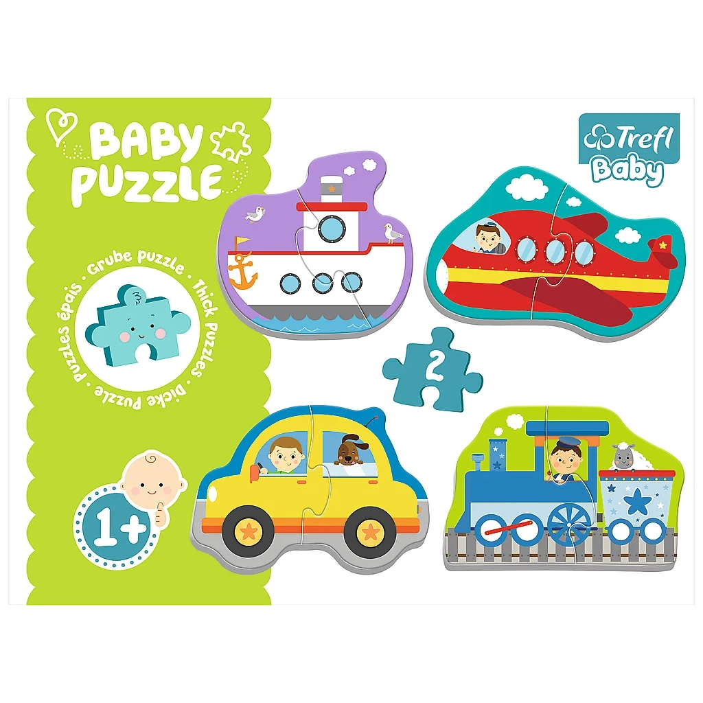 Пазл Trefl Baby Classic Транспортні засоби (5900511360752)
