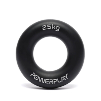 Еспандер PowerPlay PP-4324 Hand Grip Ring Hard 25 кг Чорний (PP_4324_25kg)