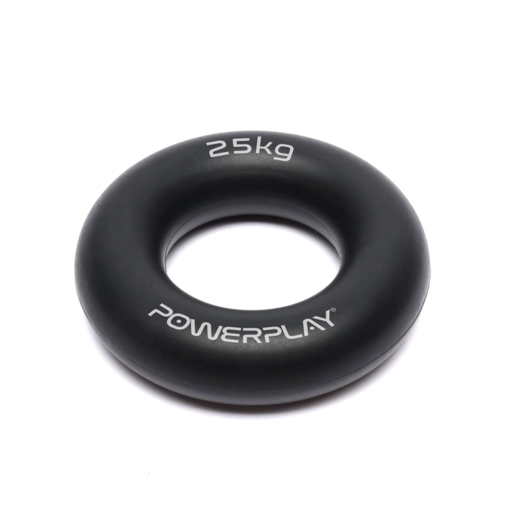 Еспандер PowerPlay PP-4324 Hand Grip Ring Hard 25 кг Чорний (PP_4324_25kg)