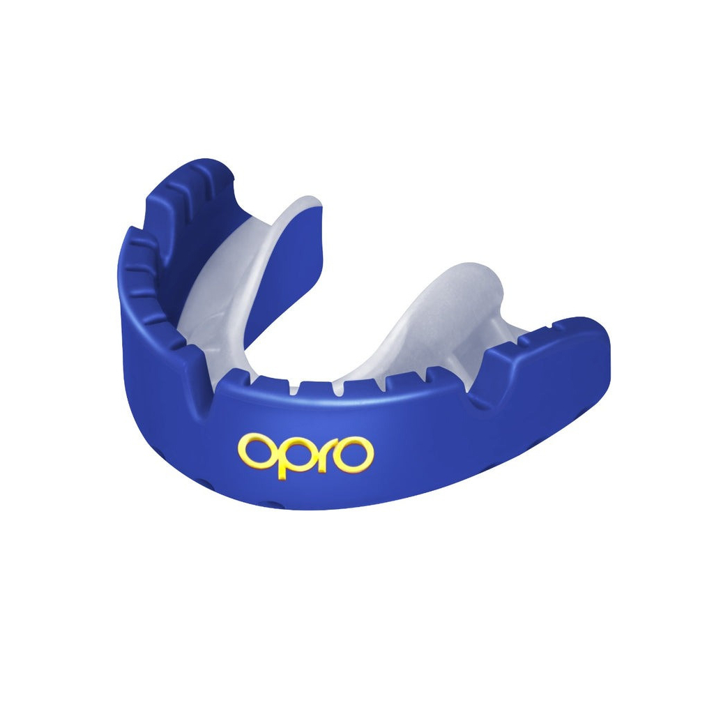 Капа Opro Gold Braces під брекети Dark Bluel/Pearl (102506002) (Gold_Braces_Blue/Pearl)