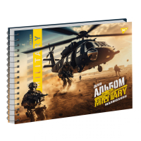 Drawing album Yes A4 40 Spiral Military (130573)
