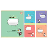 Notebook Yes Cool vibe A5 24 sheets line (767845)
