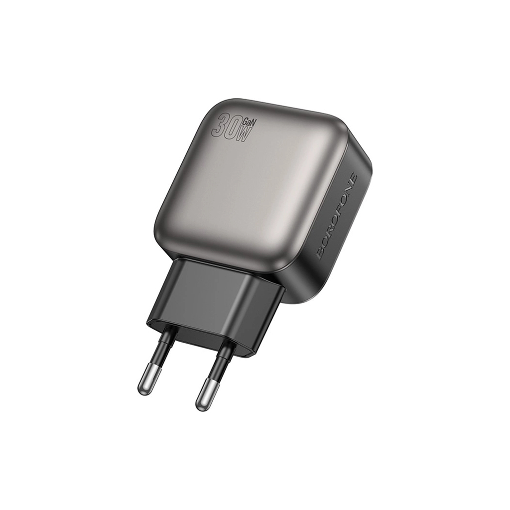 Зарядний пристрій BOROFONE BAS55A Absolute 1xUSB-C PD30W + 1xUSB QC3.0 Black (6941991116230)