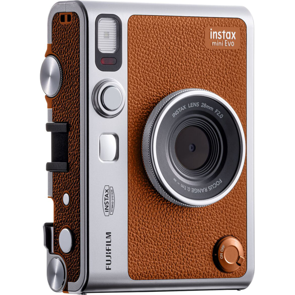 Камера миттєвого друку Fujifilm INSTAX Mini EVO Brown (16812508)
