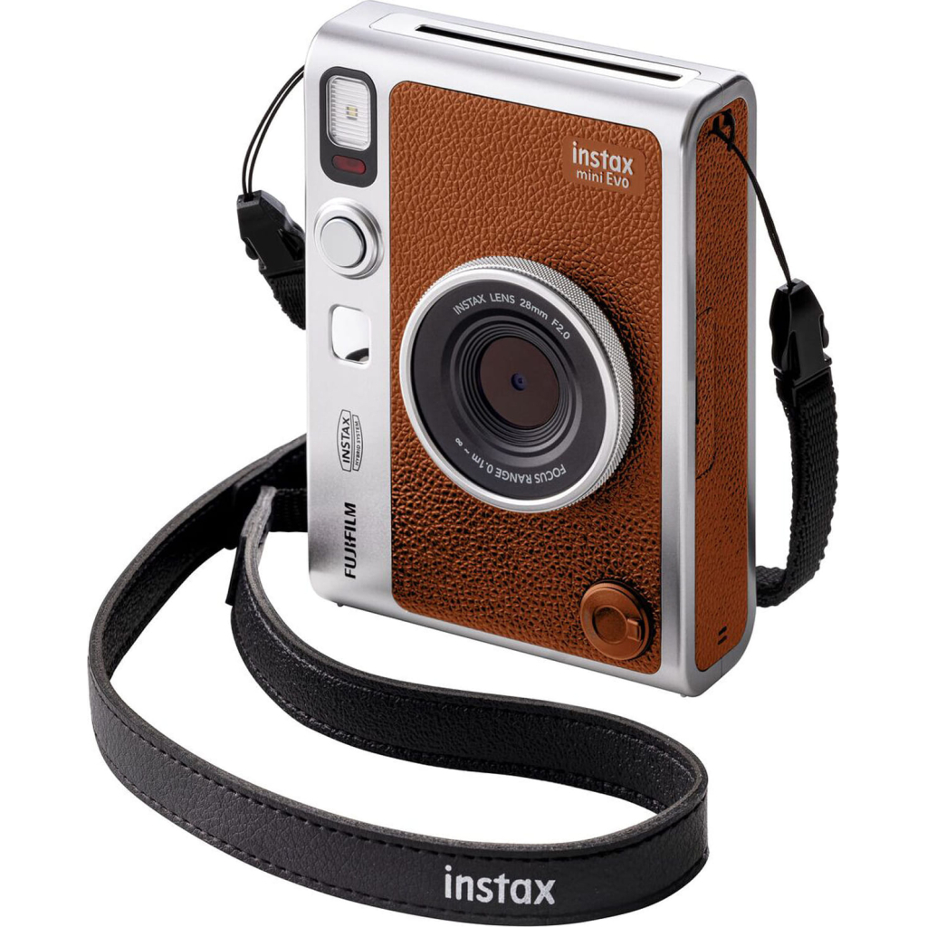 Камера миттєвого друку Fujifilm INSTAX Mini EVO Brown (16812508)