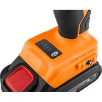 Гайковерт Neo Tools Energy+ 18V, безщітковий, 3600об/хв, 300Нм, 1/4", 4 швидкості, 0.85кг (без АКБ та ЗП) (04-612)