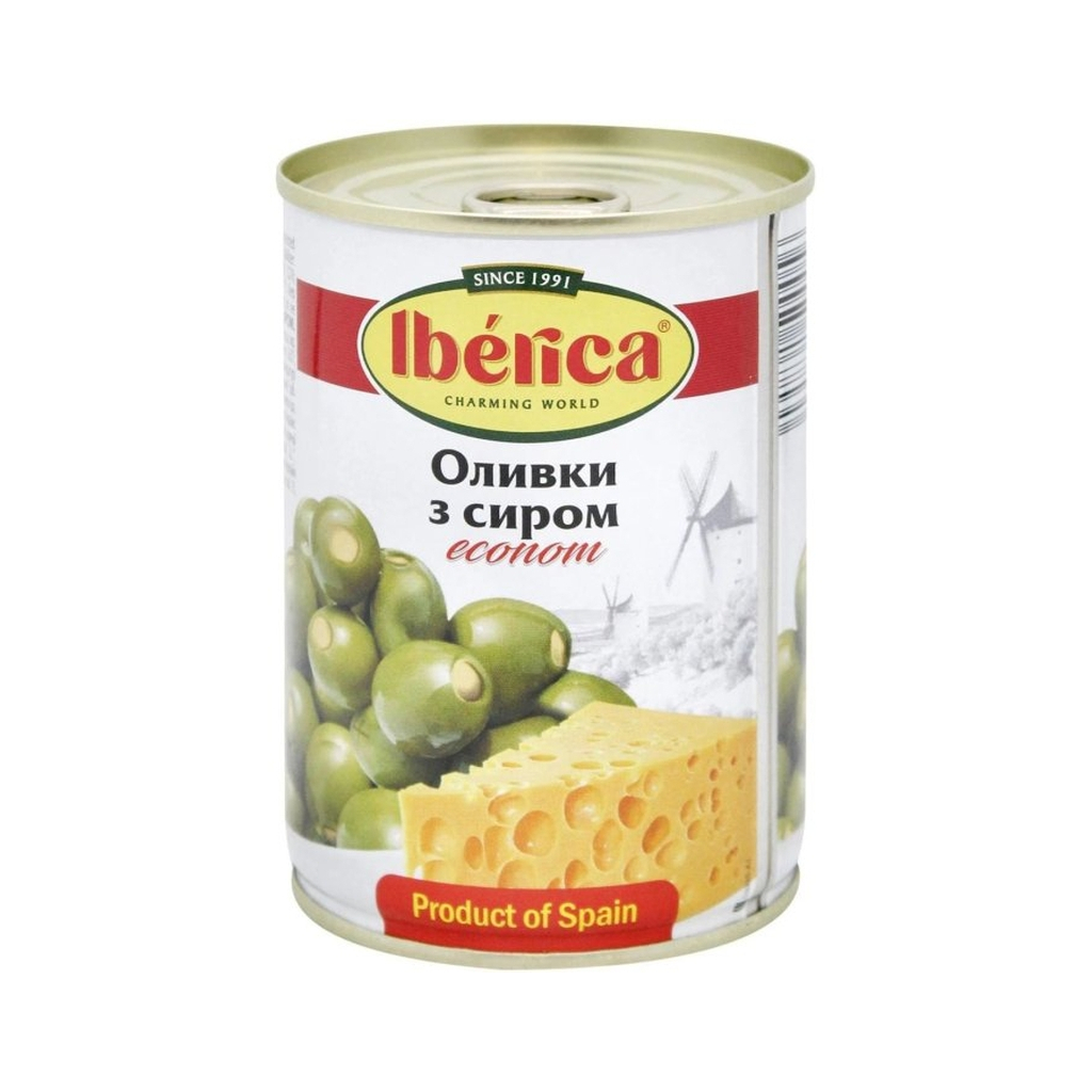 Овочева консервація Iberica Оливки фаршировані сиром 280 г (8435761500056) Овочева консервація Iberica Оливки фаршировані сиром 280 г (8435761500056)