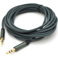 Кабель мультимедійний 3.5mm M to 3.5mm M 3.0m black VEGGIEG (YT-AUXGJ(M)/(M)-AB-3)