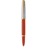 Feather pen Parker PARKER 51 Premium Rage Red GT FP F (56 211)