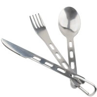 Set of tourist tableware Tribe Hiker Set steel (T-FC-0020-metal)