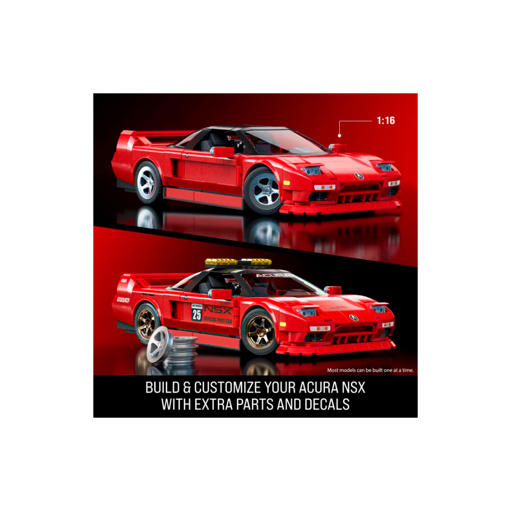 Конструктор Mattel Brick Shop Hot Wheels Elite Acura 876 деталей (JFT17) Конструктор Mattel Brick Shop Hot Wheels Elite Acura 876 деталей (JFT17)
