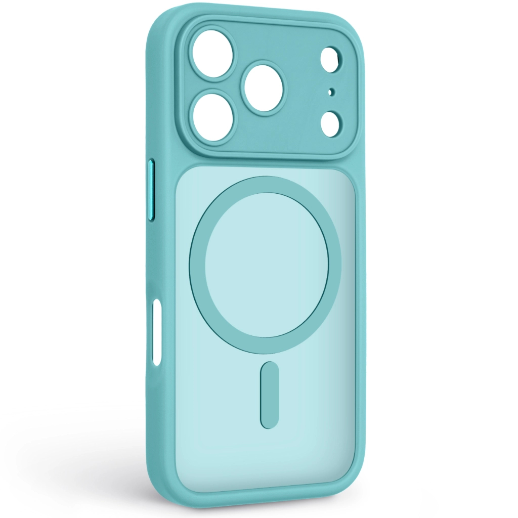 Чохол до мобільного телефона Armorstandart Lush MagCase Apple iPhone 17 Pro Turquoise (ARM87496) Чохол до мобільного телефона Armorstandart Lush MagCase Apple iPhone 17 Pro Turquoise (ARM87496)