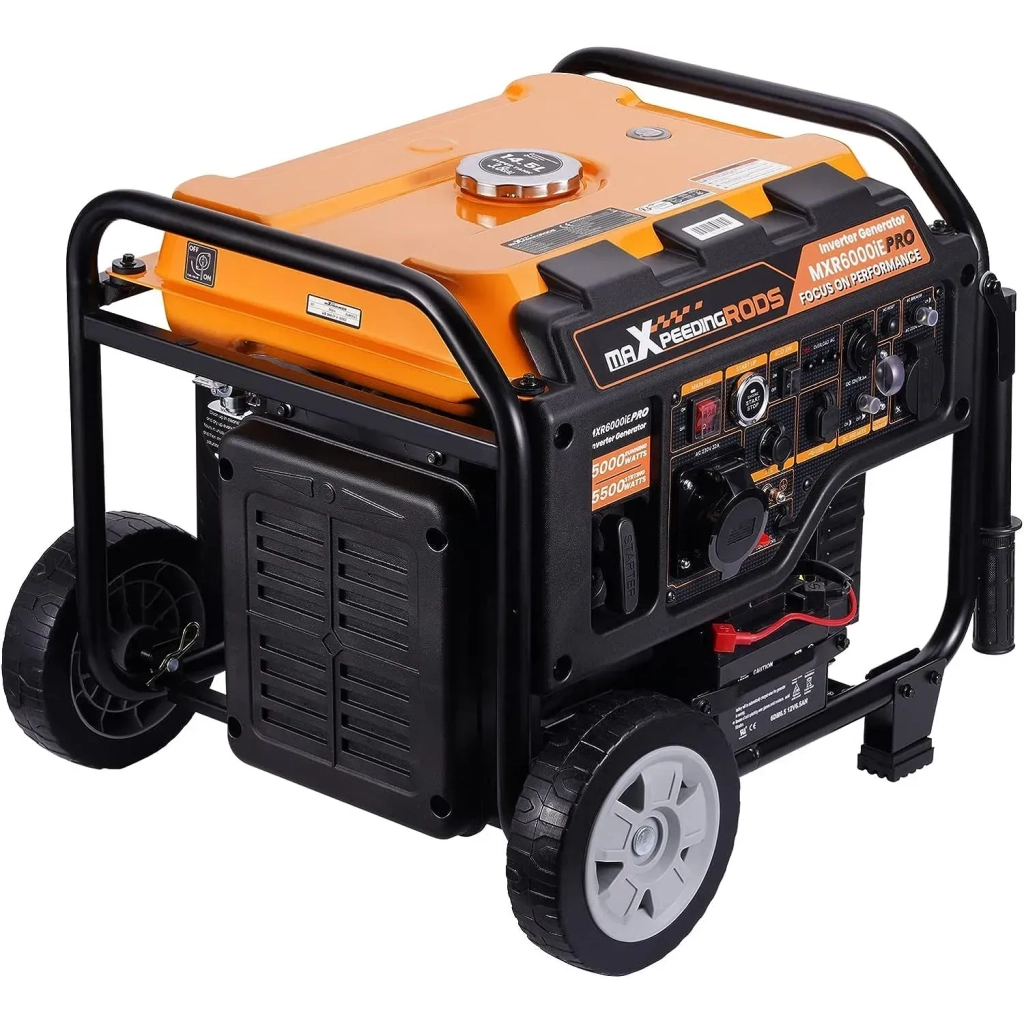 Генератор maXpeedingRODS MXR6000 (5,5kW), 220V, 50Hz, 14,5л, електростартер, ATS (mxr6000iE Pro) Генератор maXpeedingRODS MXR6000 (5,5kW), 220V, 50Hz, 14,5л, електростартер, ATS (mxr6000iE Pro)