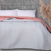 Покривало MirSon Набір Serenity Line №4100 Tenderness (покривало + 2 наволочки) 200х220 см (2200007298280)